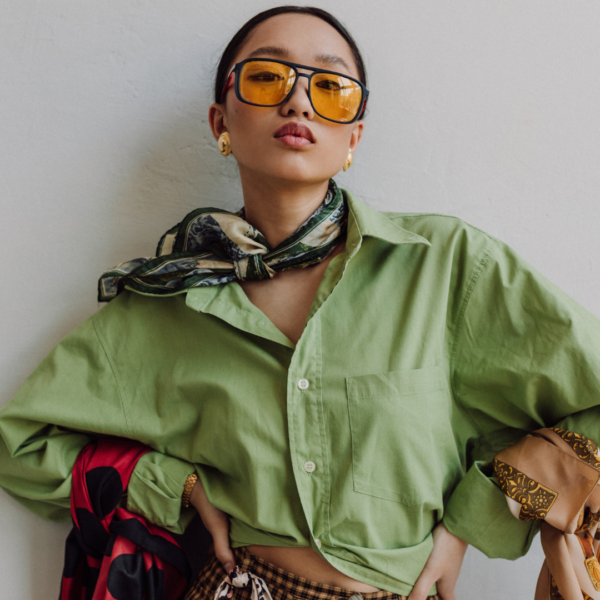 10 Foulard Éthique en Soie Recyclée
