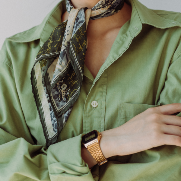 11 Foulard Éthique en Soie Recyclée