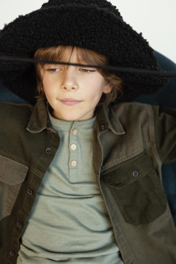 Veste Enfant en Velours Côtelé - Style Aventure