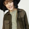 Veste Enfant en Velours Côtelé - Style Aventure