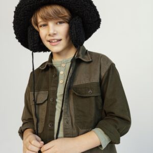Veste Enfant en Velours Côtelé - Style Aventure