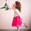 Jupe Rose Fille (5-6 ans) – Douceur & Mode Éthique